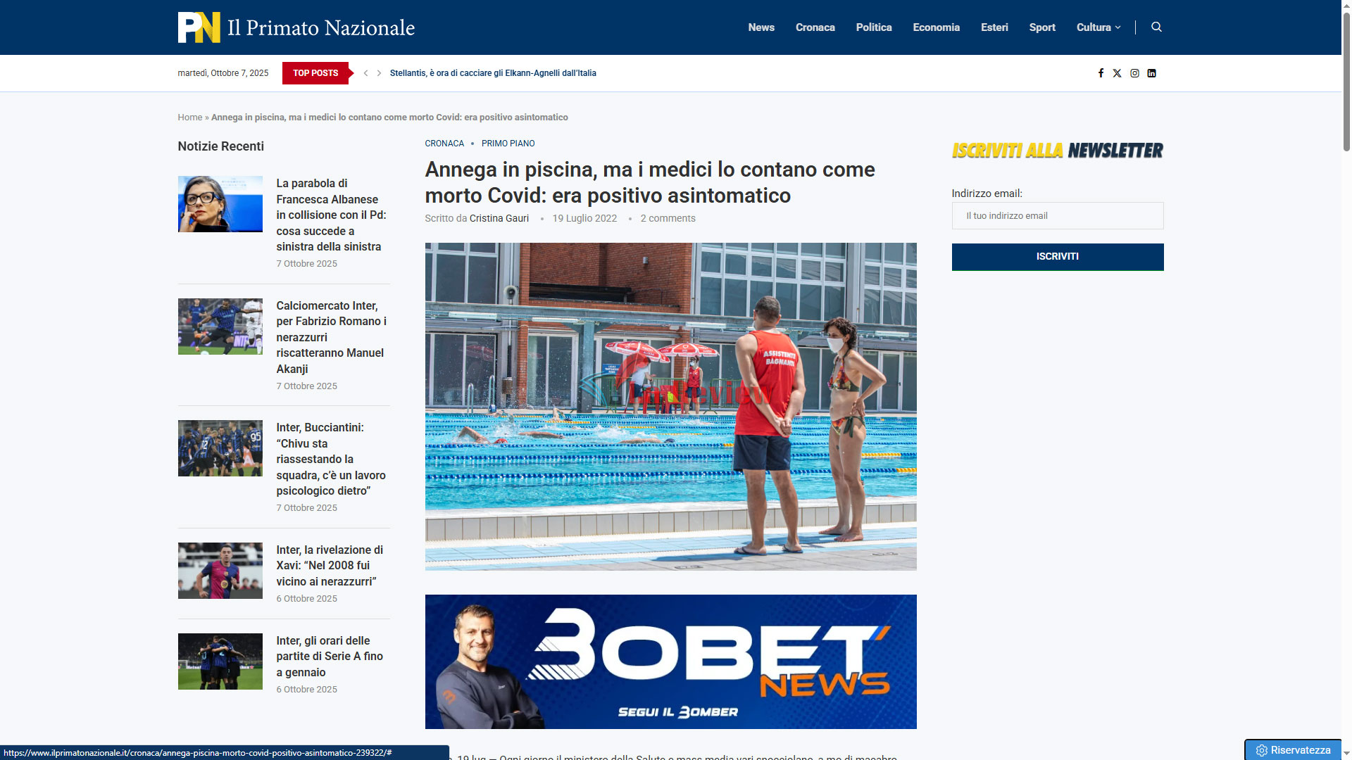 15 ottobre 2021 15 ottobre 2021