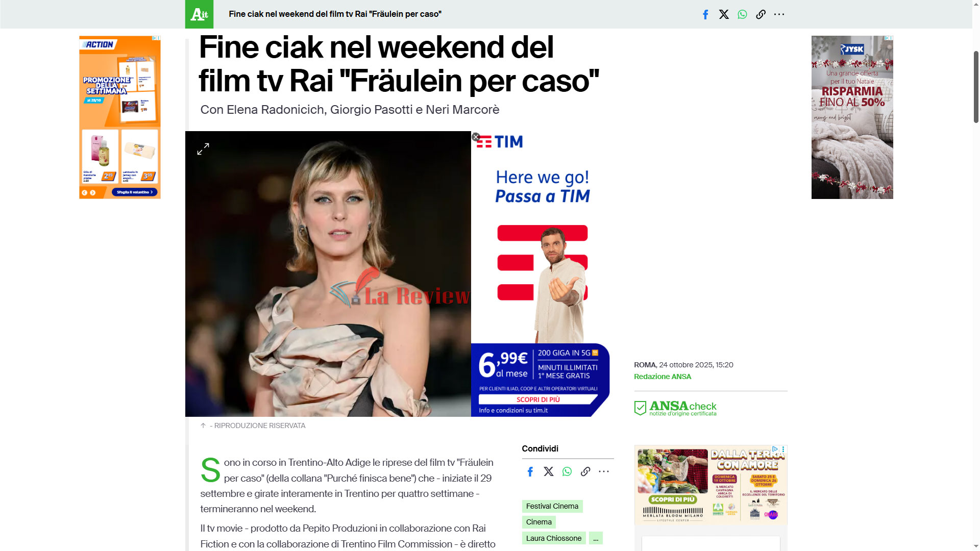 Fräulein per caso Ansa.it