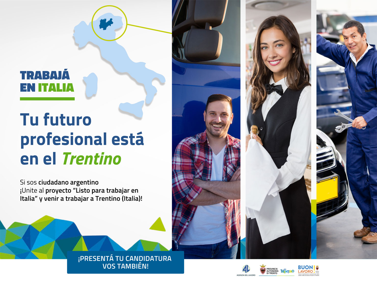  ¿Te gustaría trabajar en Italia?